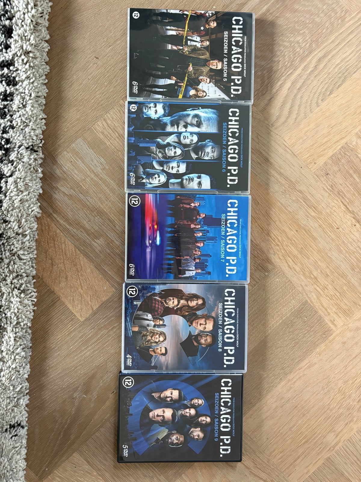 Chicago P.D. Seizoenen 5 t/m 9 DVD Boxset, Cd's en Dvd's, Misdaad, Nederlands, Ophalen of Verzenden, Seizoen 5