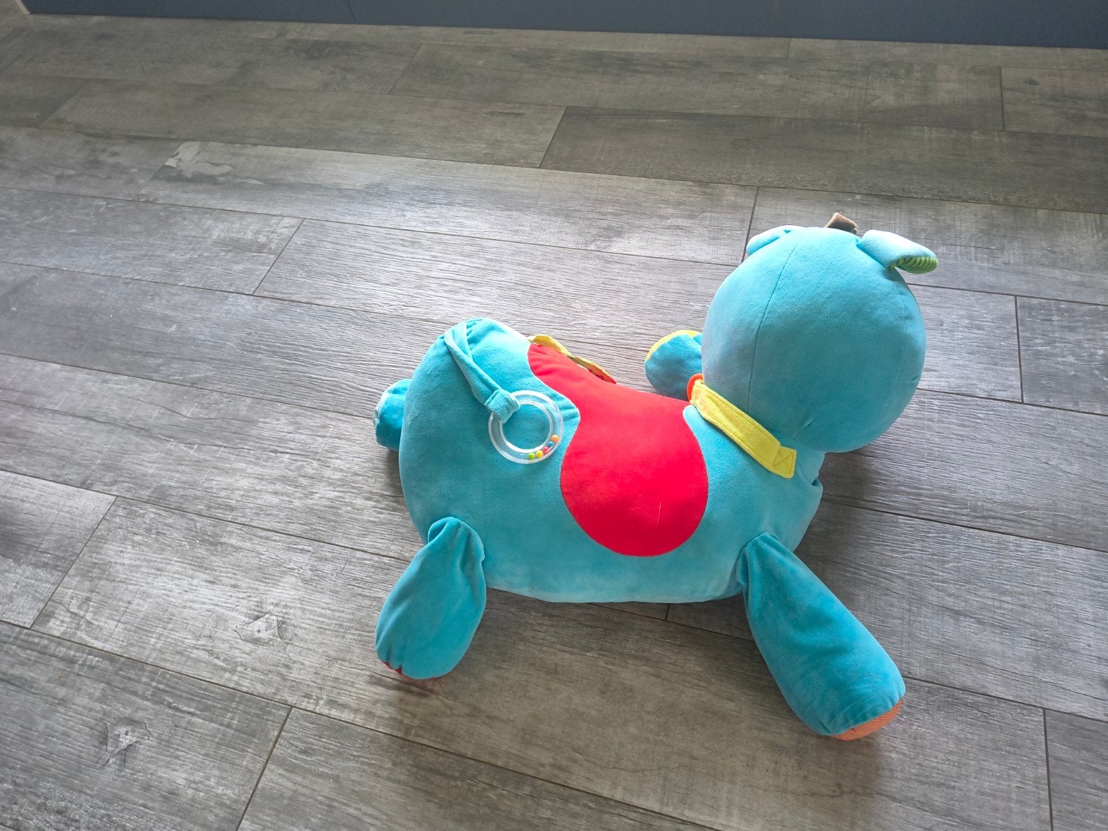 speelgoed ezel, Gebruikt, Overige typen, Blauw, Ophalen of Verzenden
