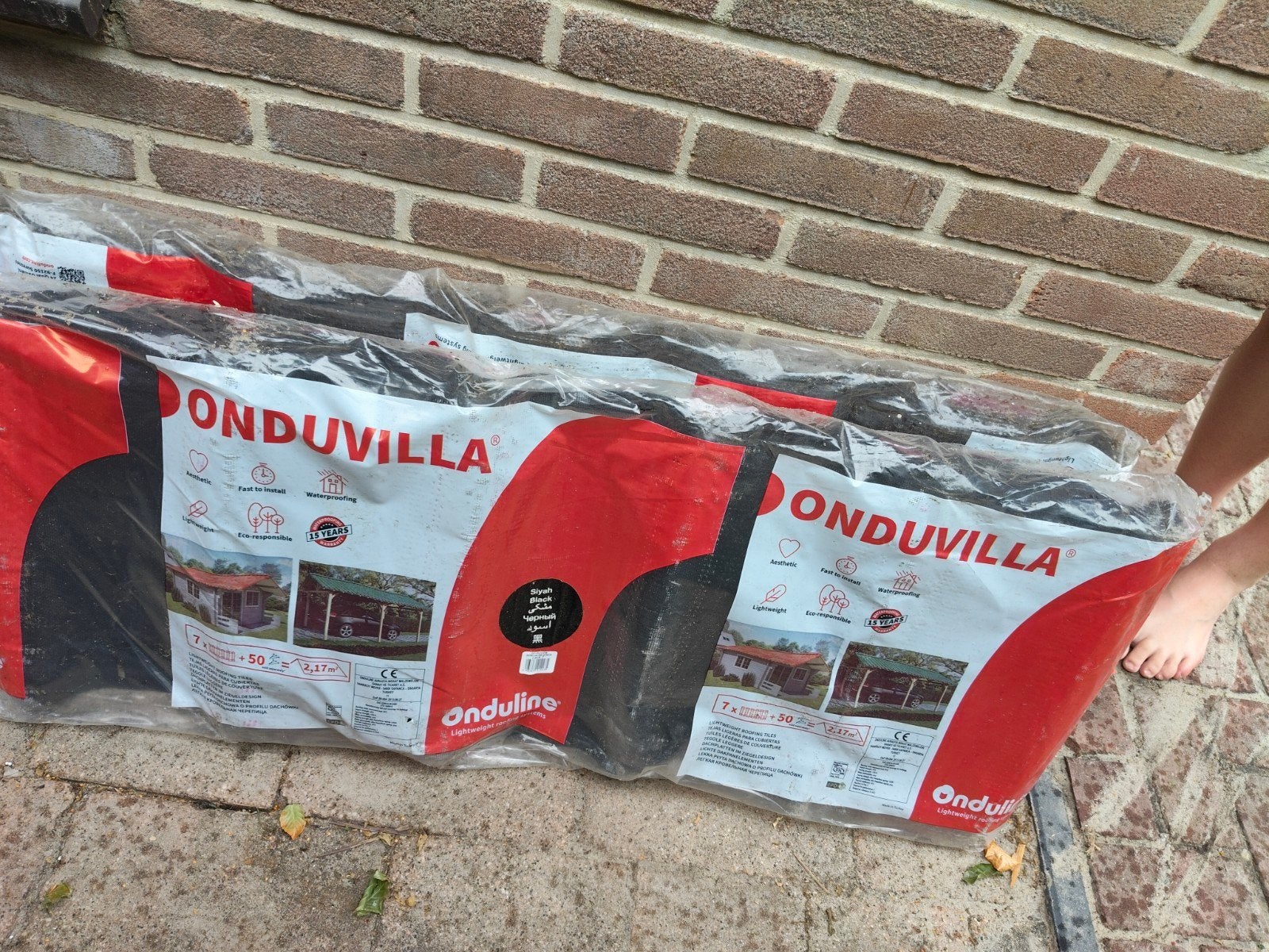 Bitumen dakbedekking nieuw en gebruikt (ca. 7m²), Ophalen
