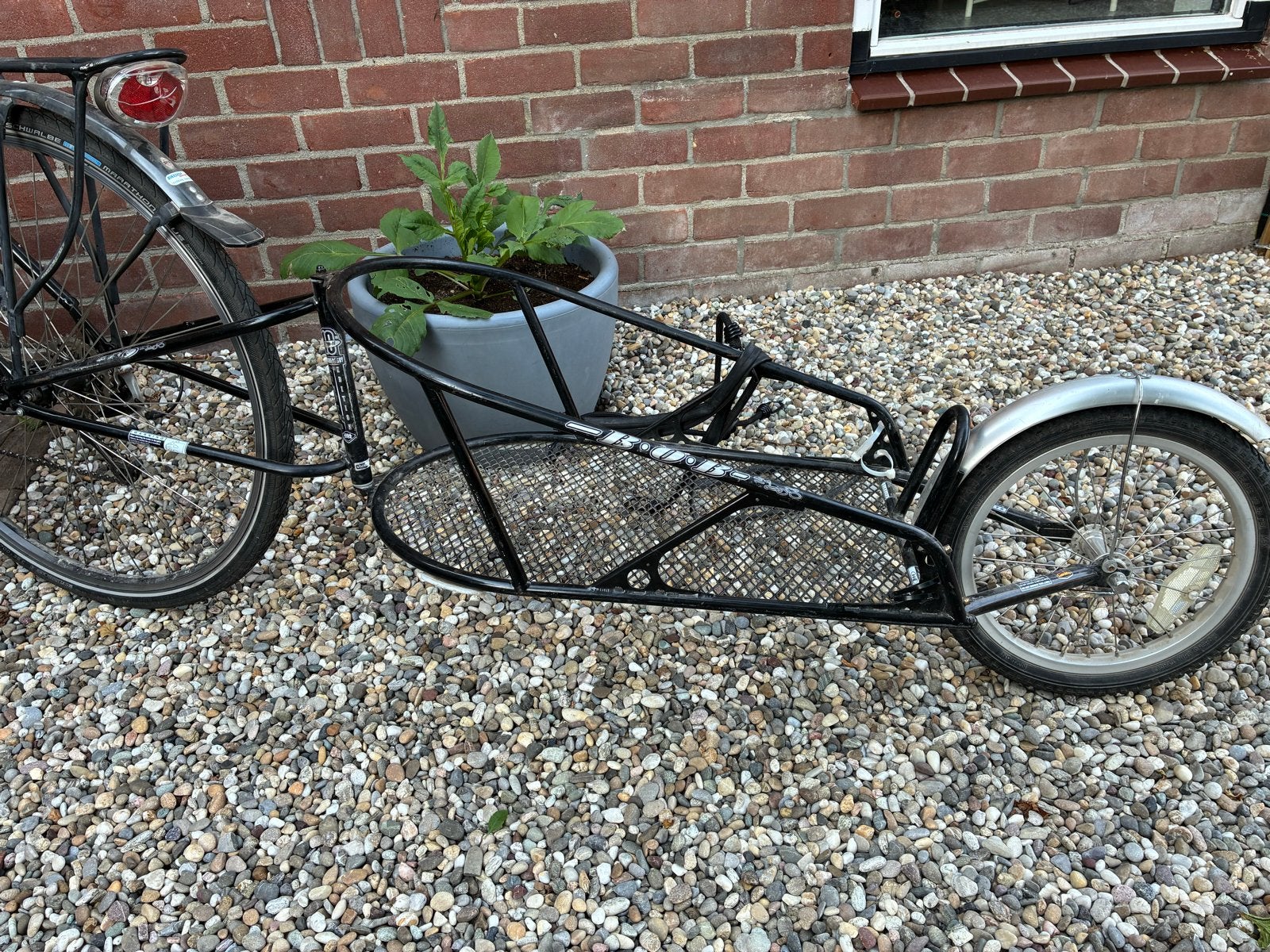 Bob Yak fietsaanhanger met waterdichte tas, Ophalen of Verzenden, Gebruikt, Bagagekar, 20 tot 40 kg