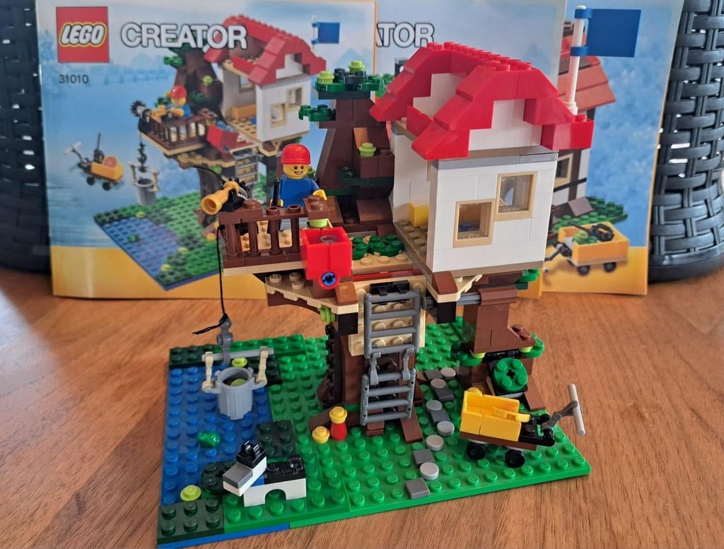 LEGO Creator 31010 Boomhut - Complete set met instructies, Lego, Compleet, Ophalen of Verzenden, Zo goed als nieuw