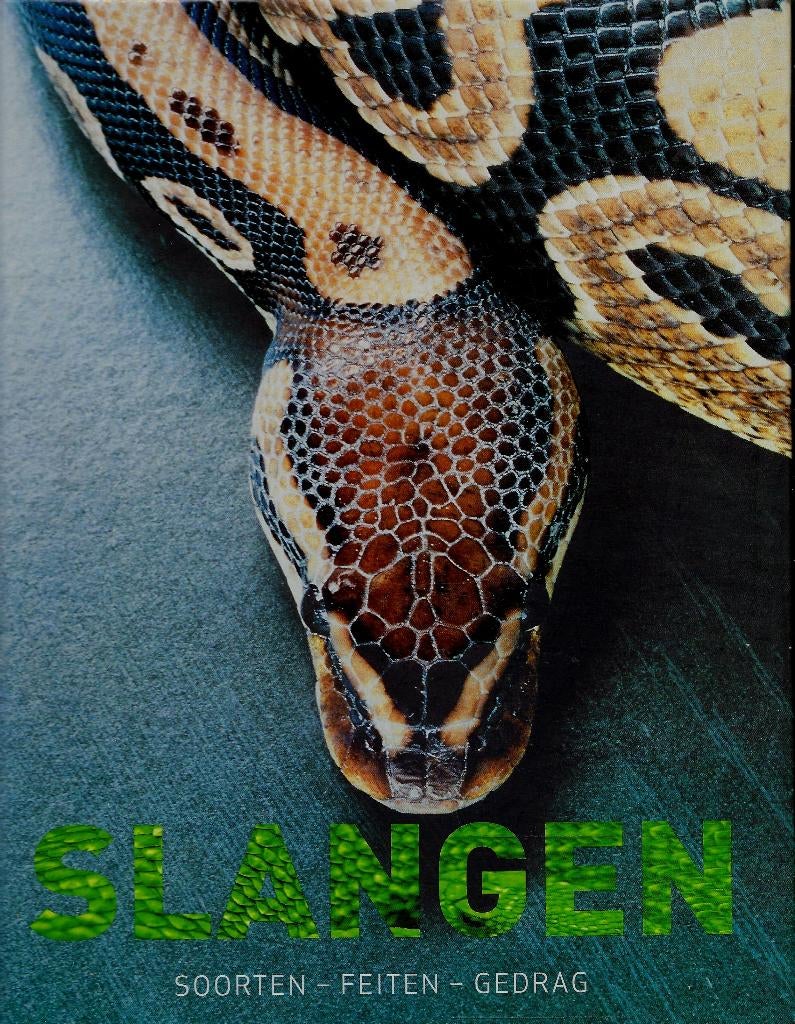 BOEKWERK  SLANGEN SOORTEN * FEITEN * GEDRAG., Ophalen of Verzenden, Nieuw, Reptielen of Amfibieën