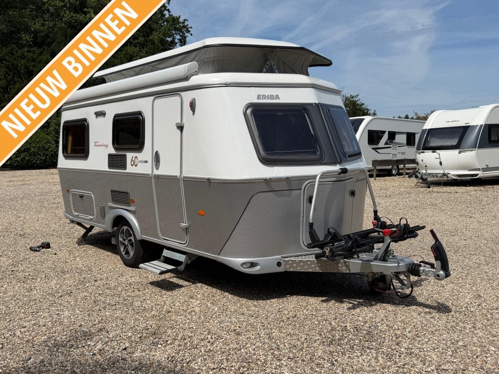 Eriba Touring - 60 Edition 542 Luifel, Mover, Fietsendrager, Caravans en Kamperen, Caravans, Bedrijf, Treinzit, Schokbreker, 4 tot 5 meter