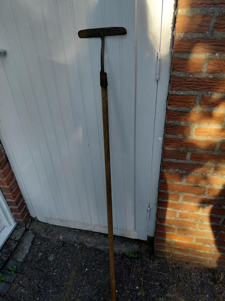 Tuingereedschap schoffel, Ophalen, Gebruikt, Schoffel