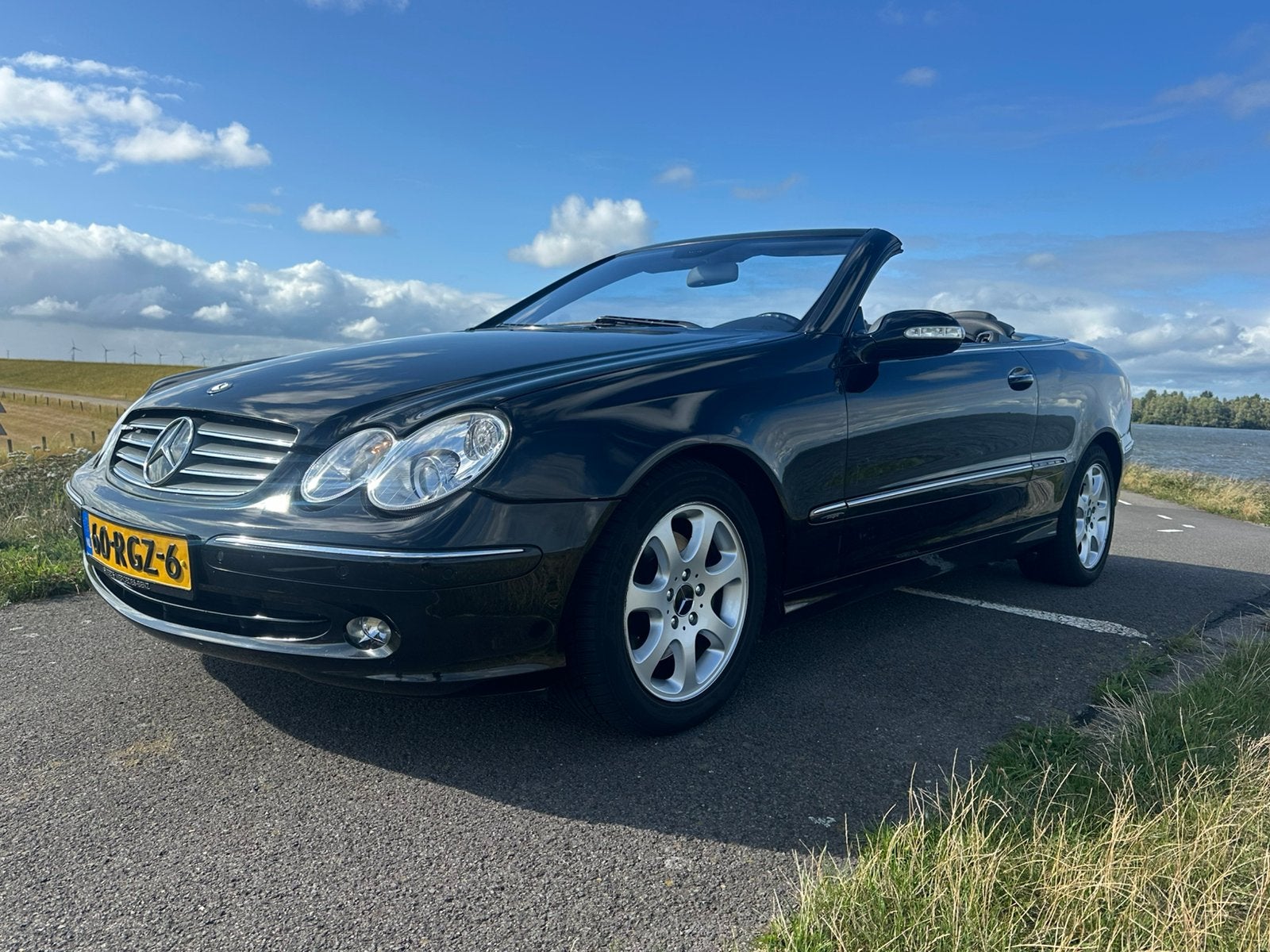 Mercedes-Benz 320 cabrio v6 avantgarde in goede staat, Auto's, Mercedes-Benz, Automaat, Achterwielaandrijving, Automatische klimaatregeling