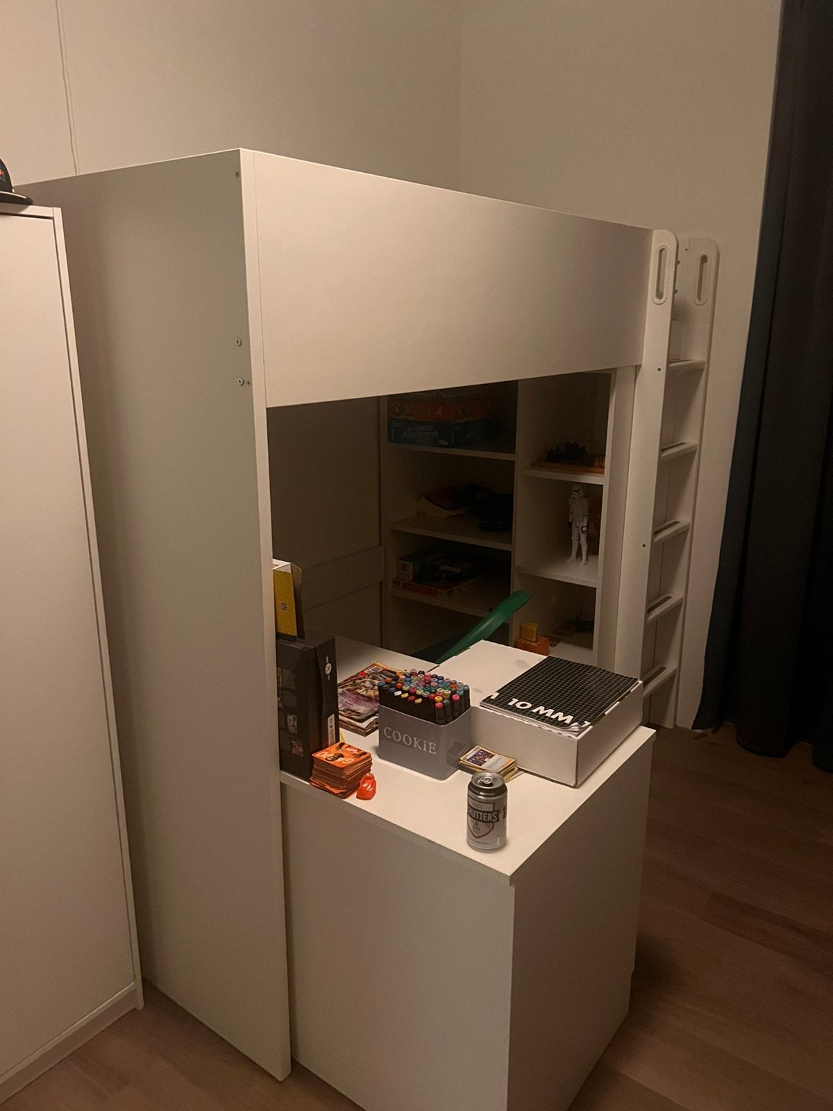 Ikea hoogslaper voor kinderen, Ophalen, 85 tot 100 cm, Zo goed als nieuw, Hoogslaper of Stapelbed