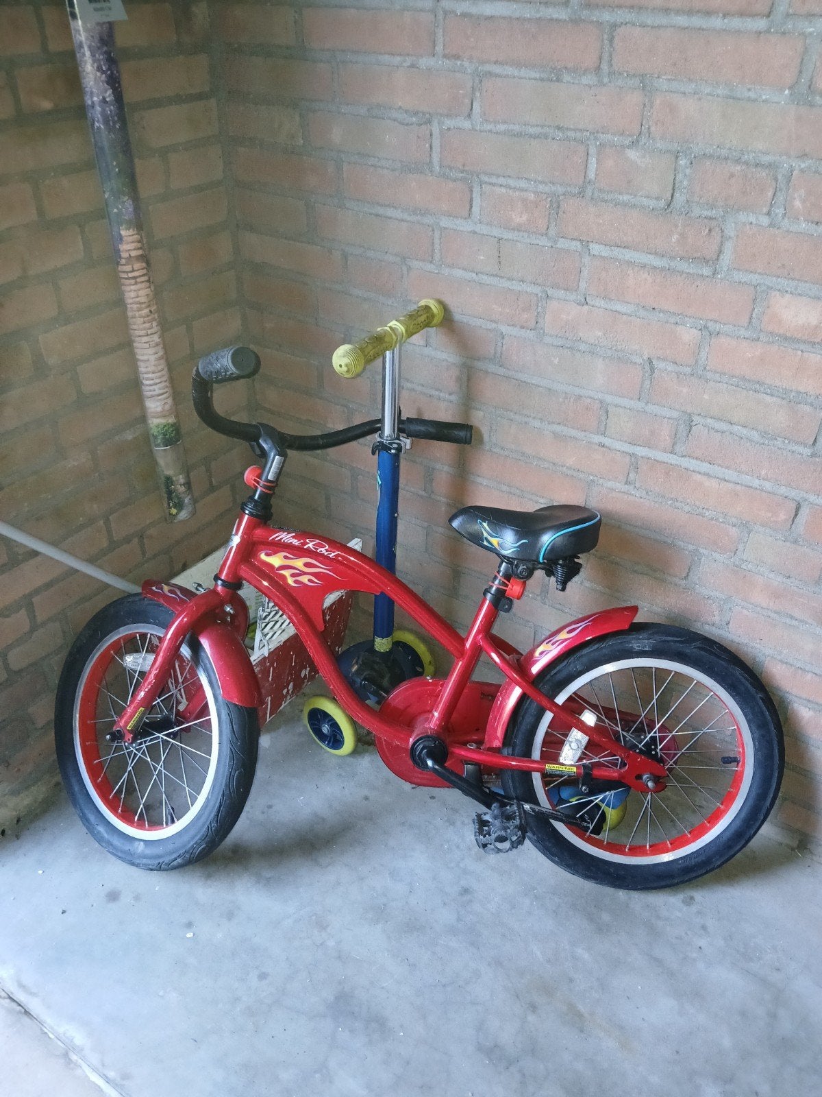 Electra Mini Rod Kinderfiets - Rood, 16 inch, Ophalen, Terugtraprem, Electra, 16 tot 20 inch