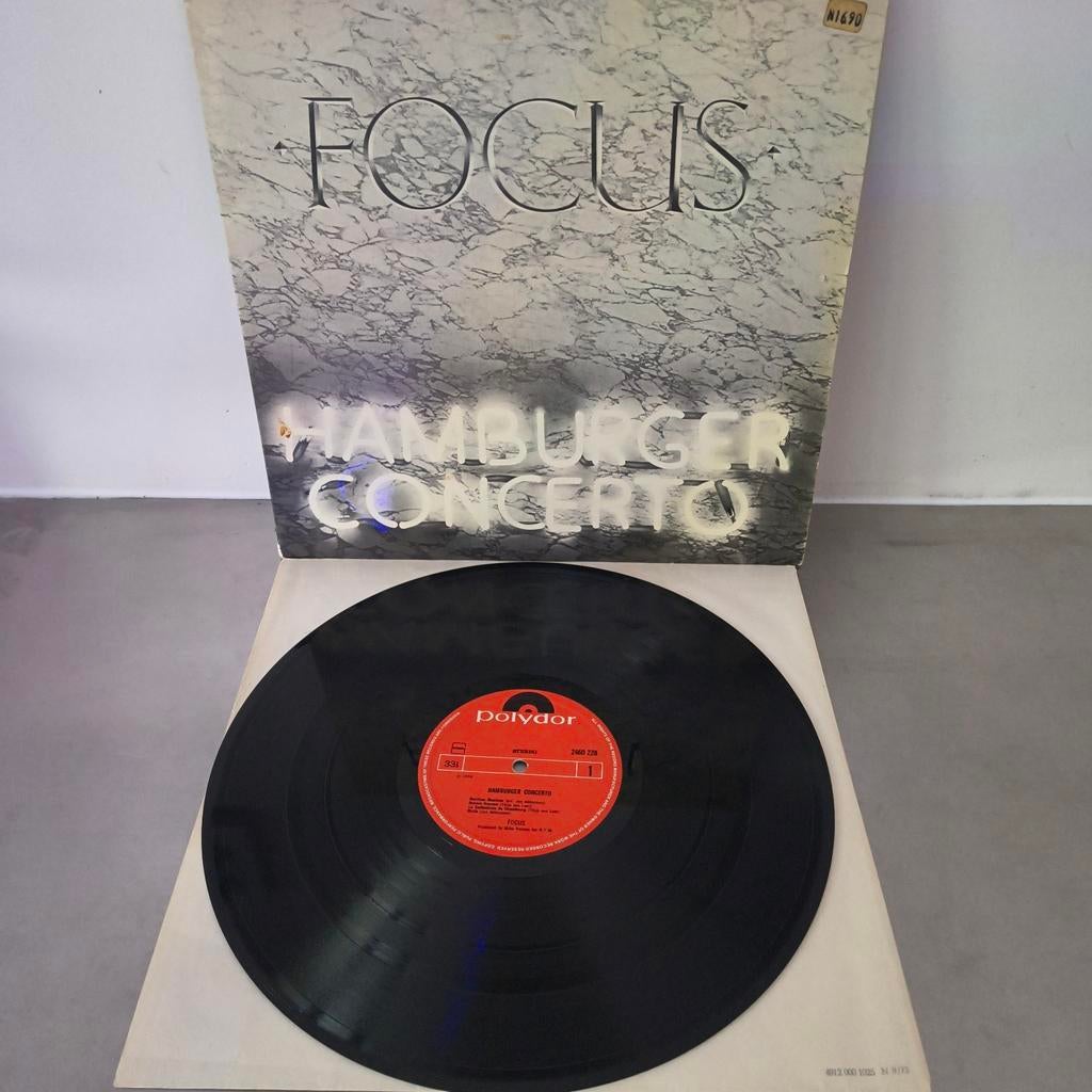 Focus - Hamburger Concerto LP (1974) Polydor, Gebruikt, Originele persing, Ophalen of Verzenden, 1970 - 1979