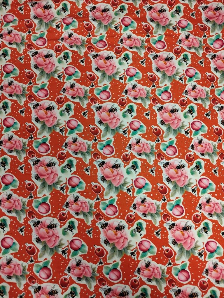 Bijtjes tricot, Hobby en Vrije tijd, Stoffen en Lappen, 120 cm of meer, Nieuw, Ophalen of Verzenden, Katoen