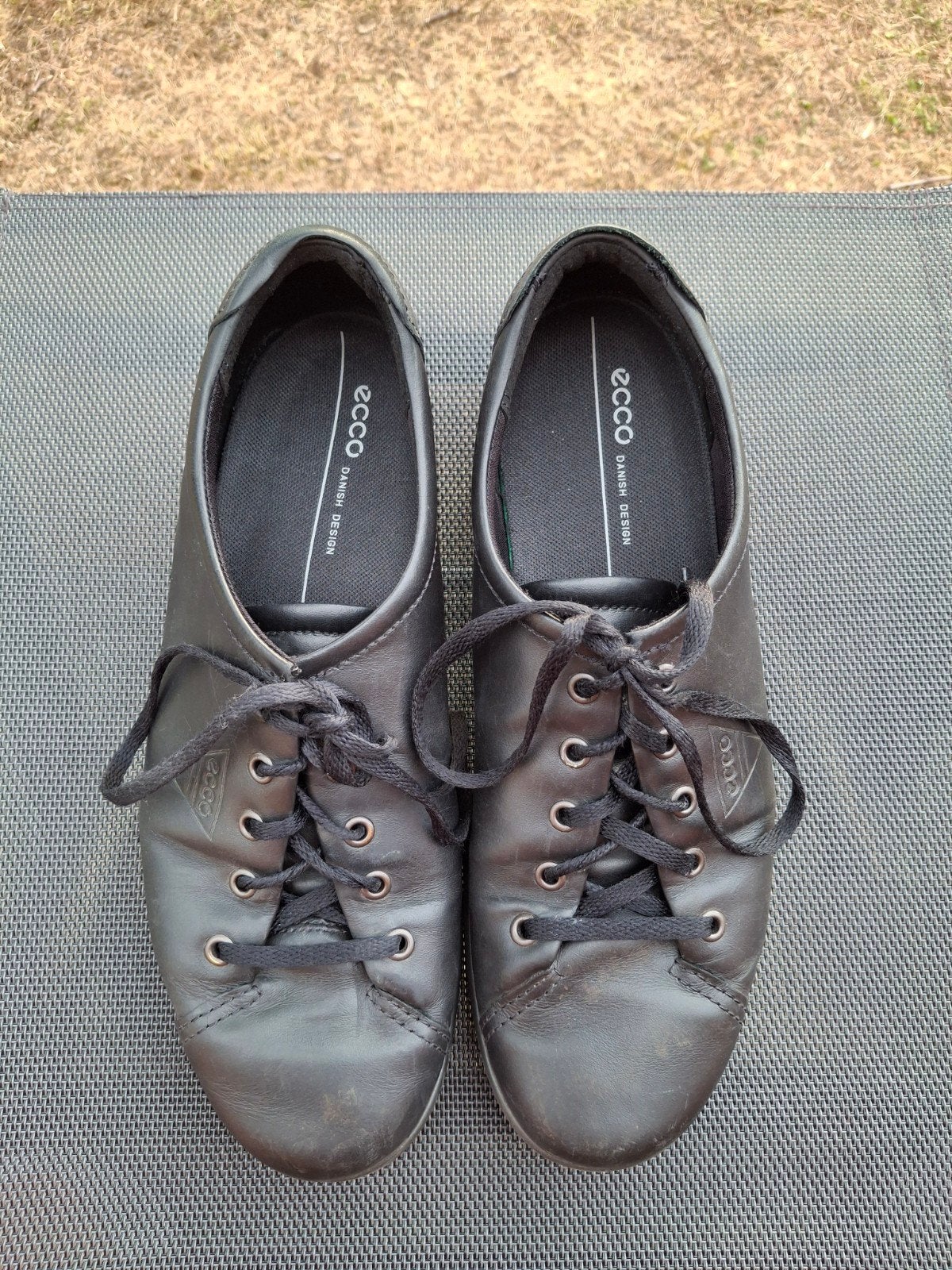 zwarte ecco sneakers, Ophalen of Verzenden, Zo goed als nieuw, Zwart, Sneakers of Gympen