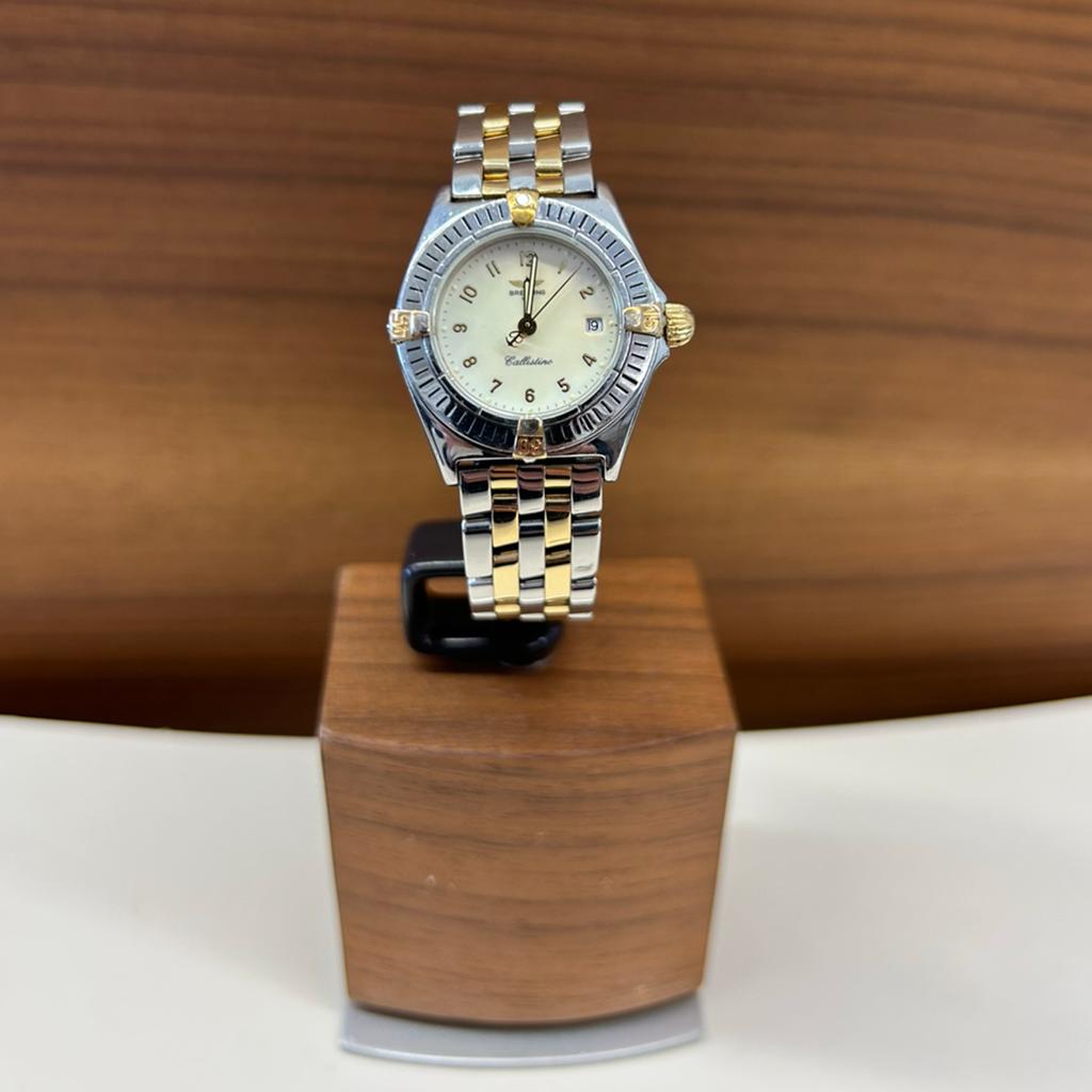 Breitling Callistino Quartz, Ophalen of Verzenden, Zo goed als nieuw