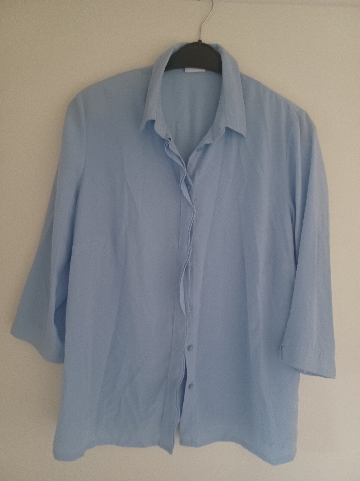 licht blauwe dames blouse mt 48, Sommermann, Kleding | Dames, Maat 46/48 (XL) of groter, Ophalen of Verzenden, Zo goed als nieuw
