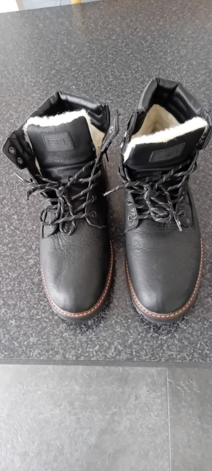 herenschoen, Zwart, Boots, Ophalen of Verzenden, Zo goed als nieuw