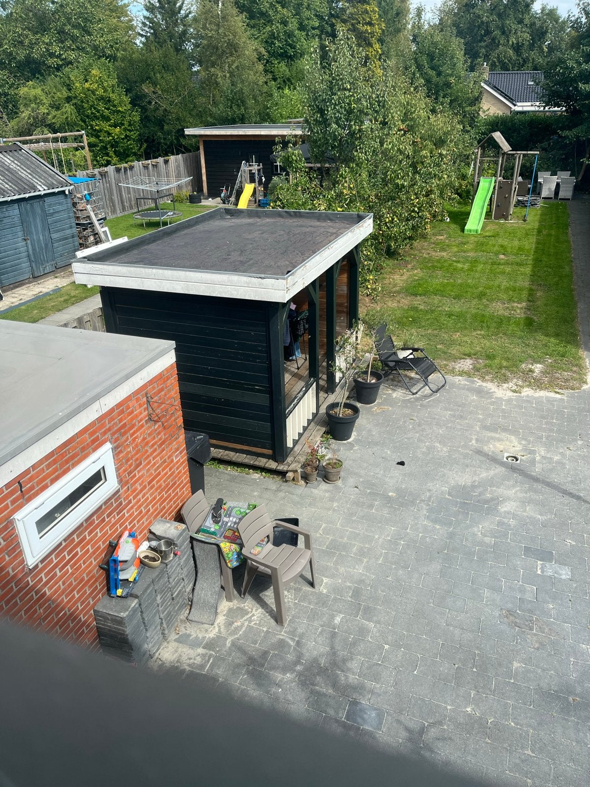 Overkapping - zelf demonteren, Tuin en Terras, Overkappingen, Ophalen, Gebruikt, Overige typen