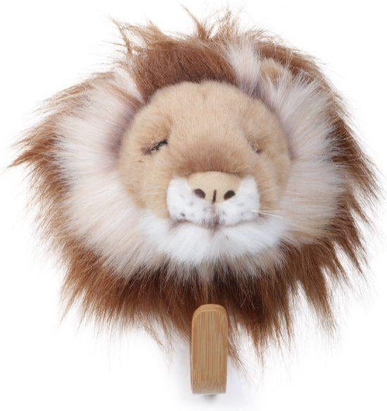 Kinderkapstok Kapstok Haak Dierenkop Leeuw Wild & Soft, Wandkapstok, Overige materialen, Wild and Soft BV, Ophalen of Verzenden