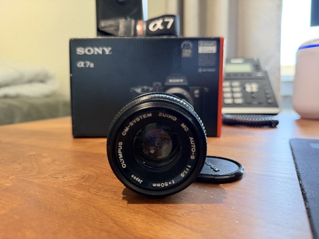 Olympus OM Zuiko 50mm f/1.8 – vintage prime, Ophalen of Verzenden, Nieuw, Spiegelreflex, Olympus