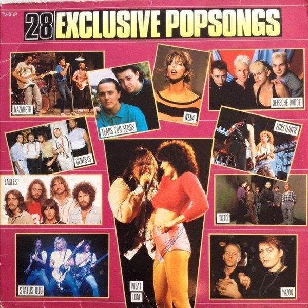 lp,Various – 28 Exclusive Popsongs, Ophalen of Verzenden, Gebruikt, 12 inch, Pop