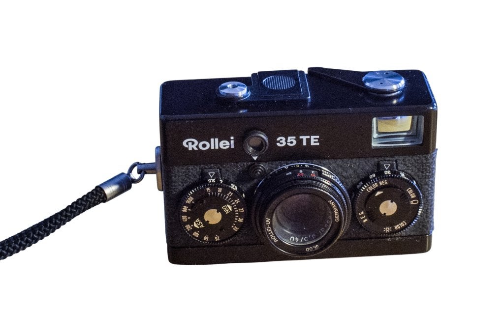 Rollei 35 TE, Ophalen of Verzenden, Zo goed als nieuw, Compact, Overige Merken