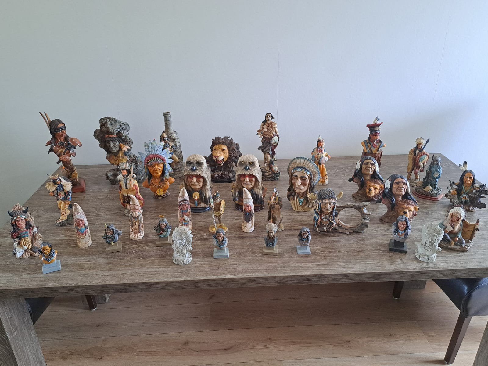 collectie Indianen beelden, Ophalen, Gebruikt, Mens