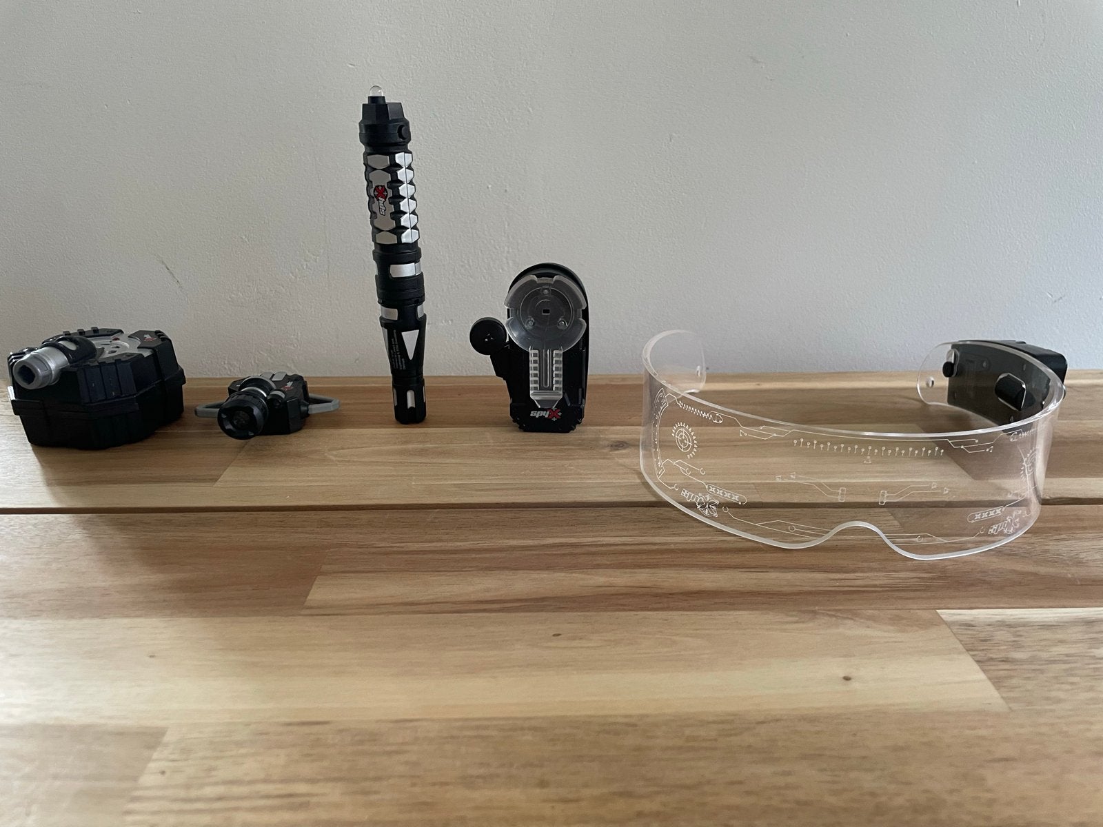 Spy Gear Set: Nachtkijker, Microfoon, Laser en Meer, Ophalen of Verzenden, Zo goed als nieuw