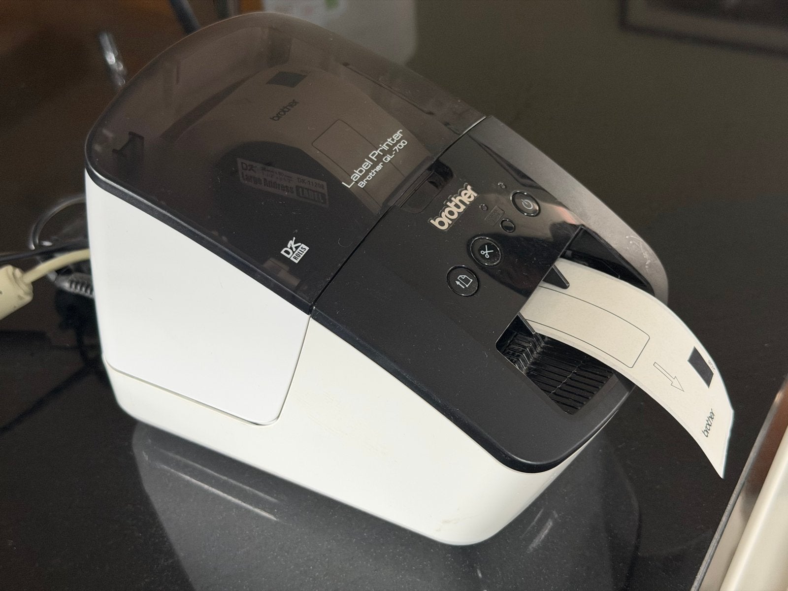 Brother QL-700 labelprinter inclusief rollen!, Ophalen of Verzenden, Zo goed als nieuw, Etiket