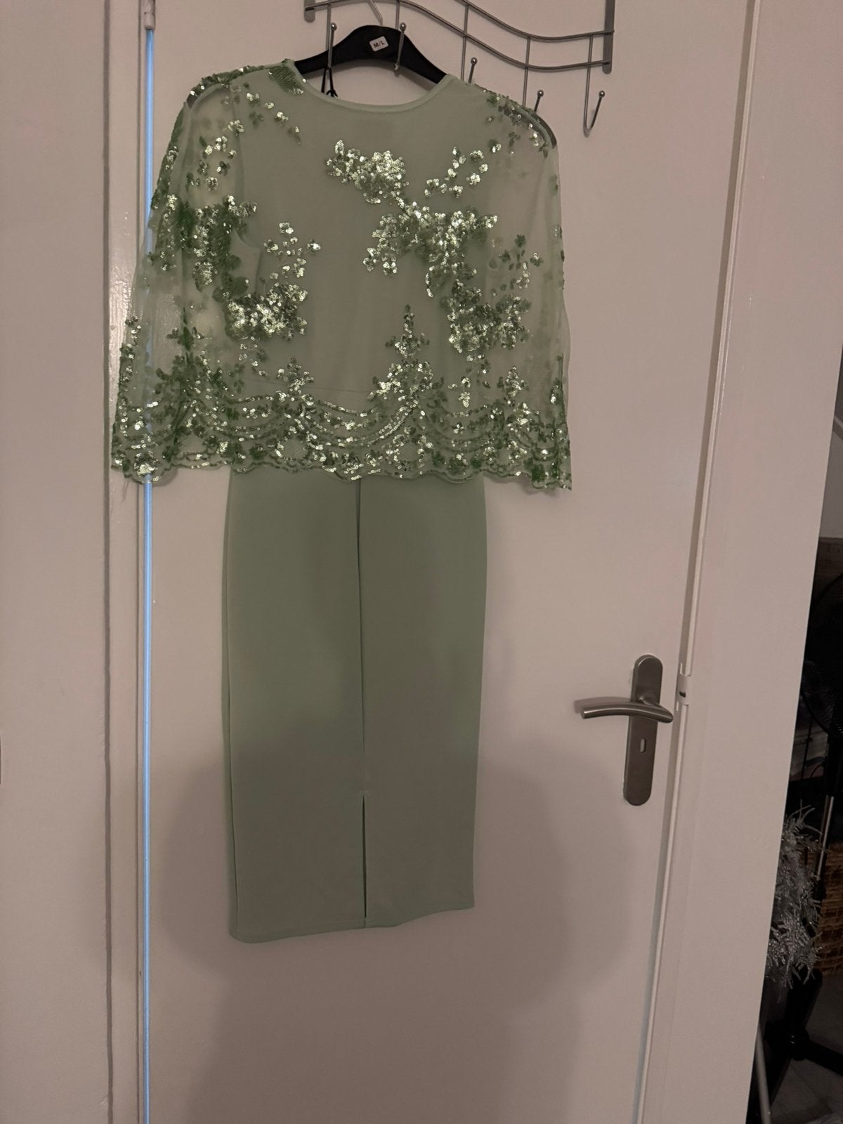 elegante jurk, Ophalen of Verzenden, Zo goed als nieuw, Onder de knie