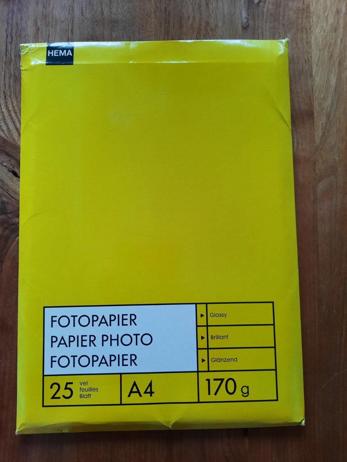 Fotopapier A4 glossy glanzend 23 vel 170 grams fotoprintpapi, Ophalen of Verzenden