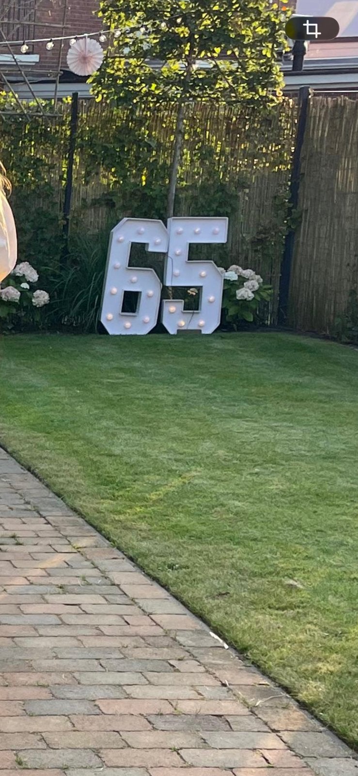Ledcijfers 65, Ophalen, Zo goed als nieuw