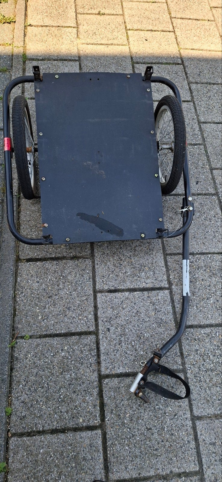 Stevige fietskar voor bagage of huisdier, Fietsen en Brommers, Ophalen, Gebruikt, Onbekend, Bagagekar