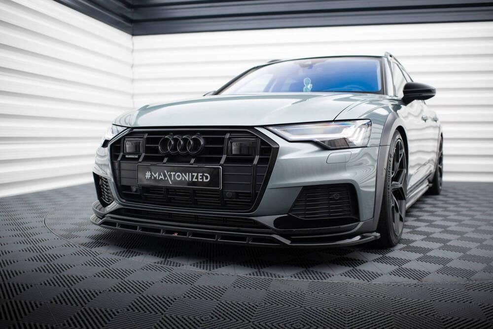 Voorlip sideskirt spoiler diffuser Audi A6 Allroad C8 18-23, Ophalen of Verzenden