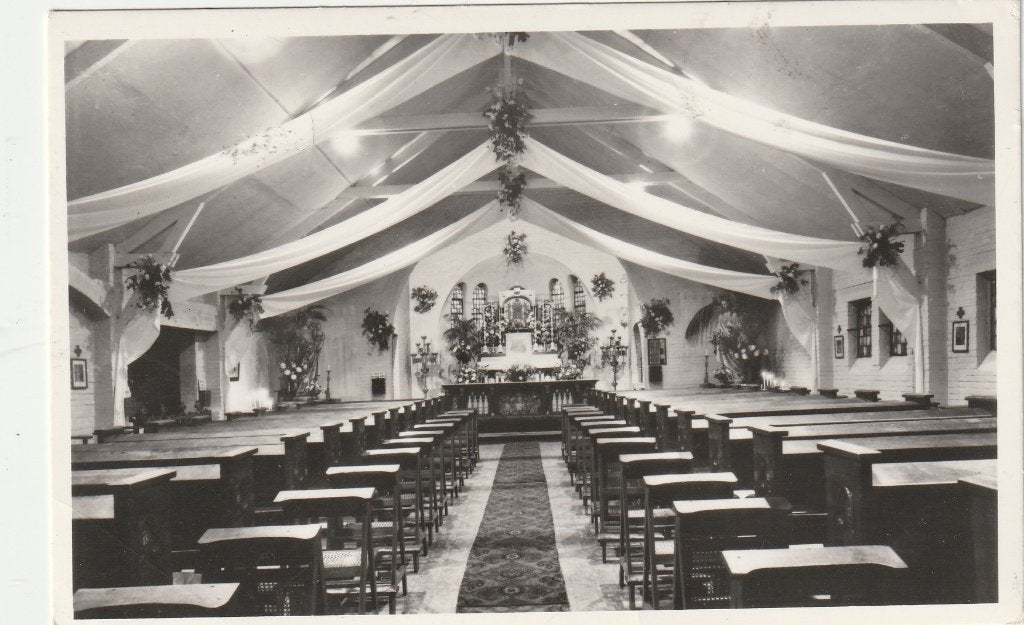 Ommel (Asten, N.Br.) - Feestviering Noodkerk Ommel 1960., Ophalen of Verzenden, 1960 tot 1980, Gelopen, Noord-Brabant