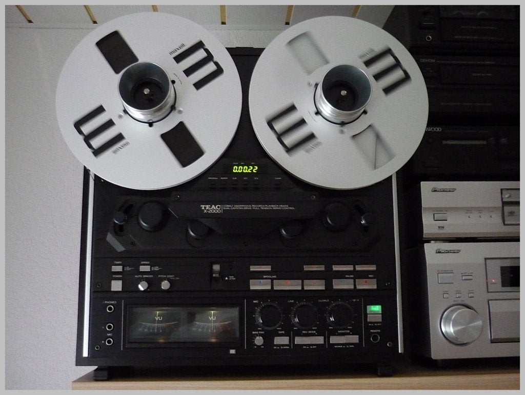 TEAC 2000 bandrecorder, Ophalen, Bandrecorder, Met banden