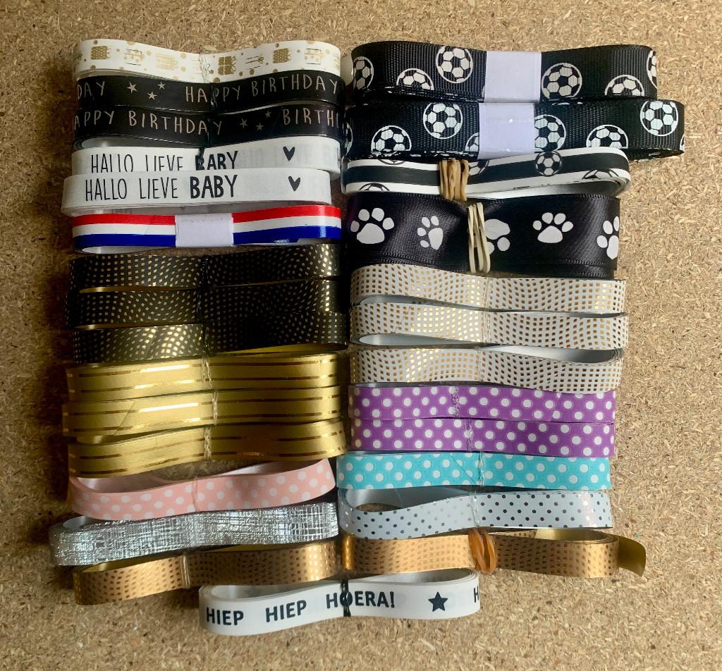 diverse motieven/kleuren/prints krullint, Overige thema's, Nieuw, Meerkleurig, Ophalen of Verzenden