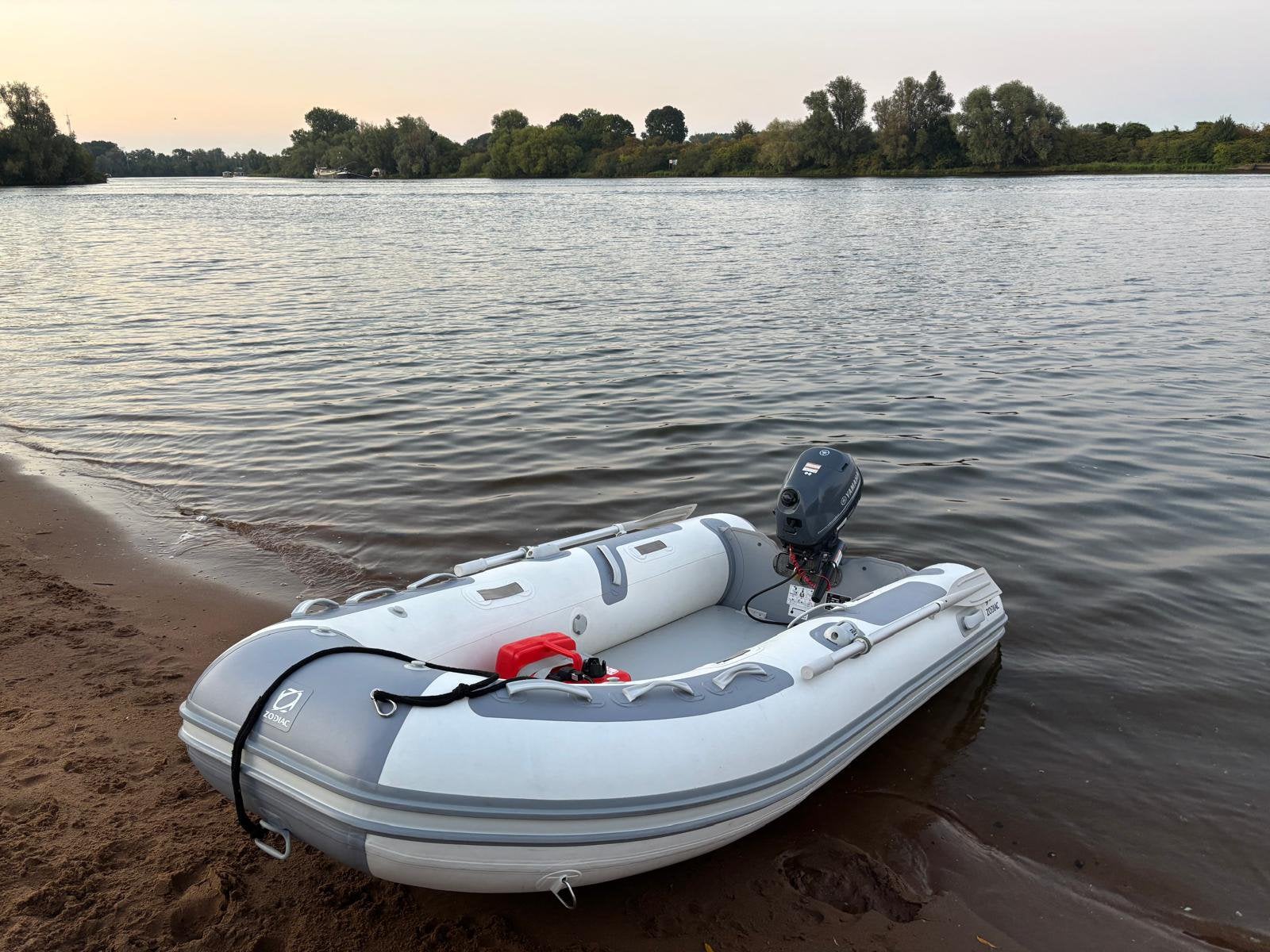 Zodiac 310 yamaha 5pk 4takt, Ophalen