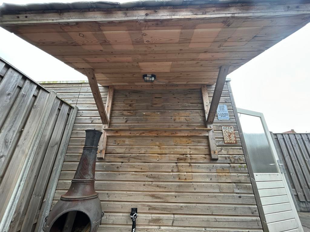Houten afdakje met dakplaten, Ophalen, Gebruikt, Overige typen