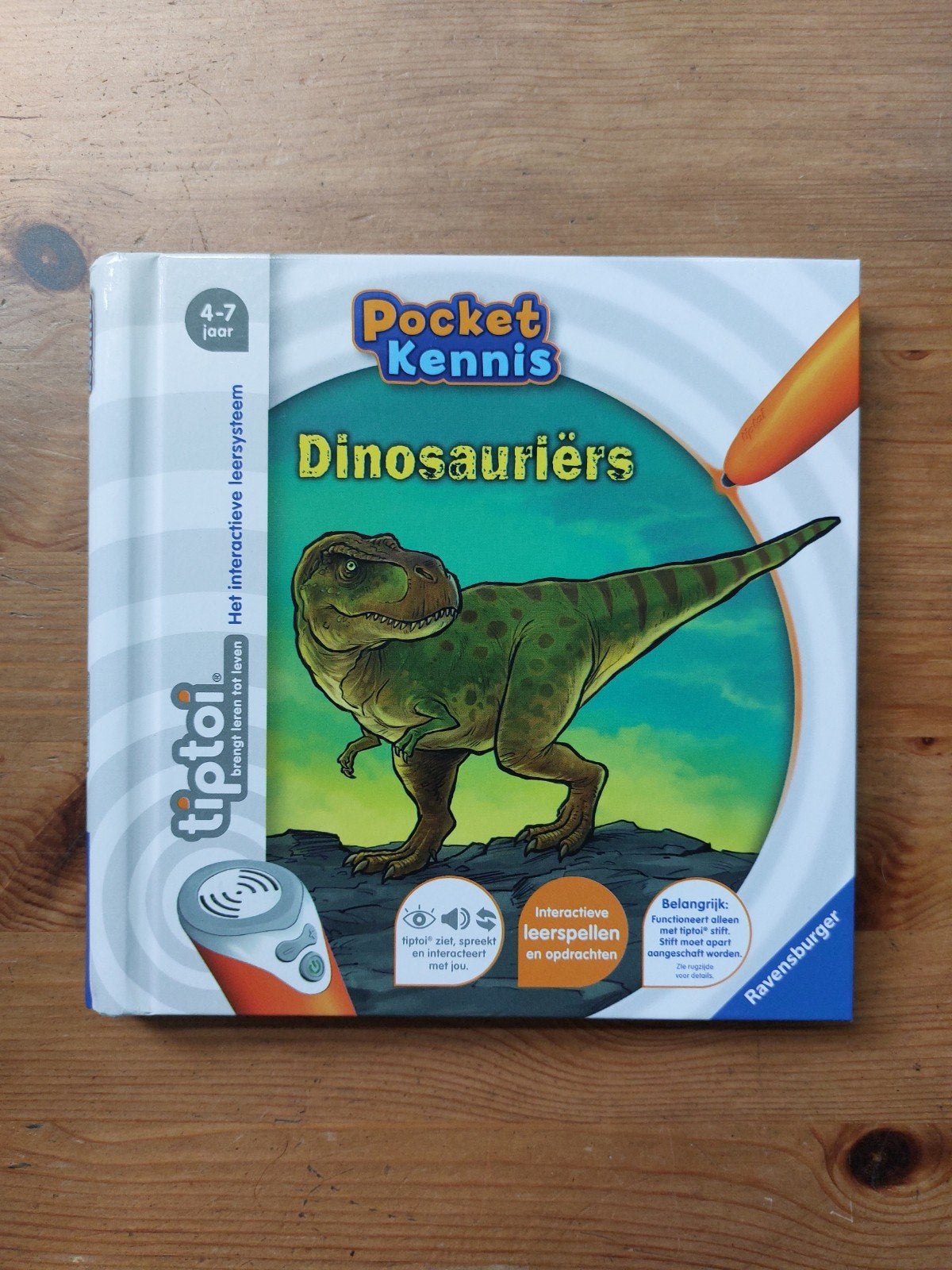 Tiptoi pocket kennis boek dinosauriërs, Ophalen of Verzenden