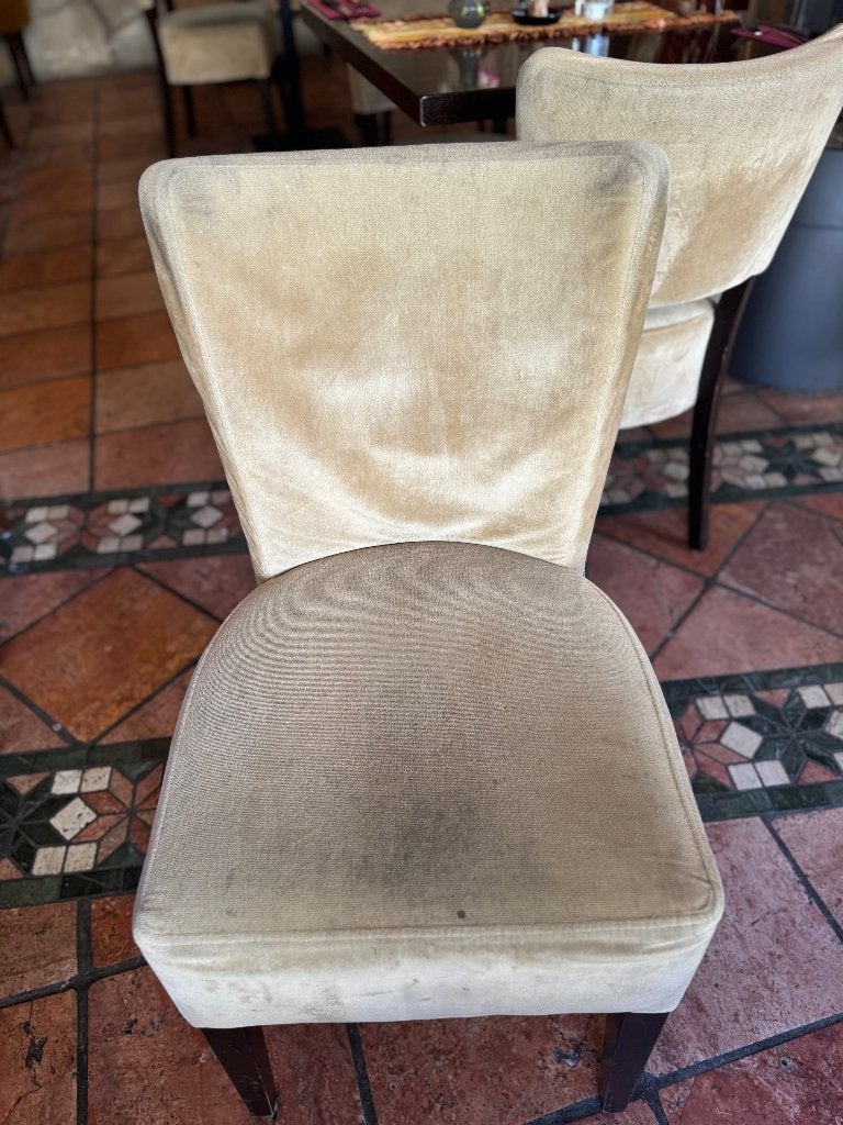 Partij horeca stoelen, Ophalen, Gebruikt, Bruin, Vijf, Zes of meer stoelen