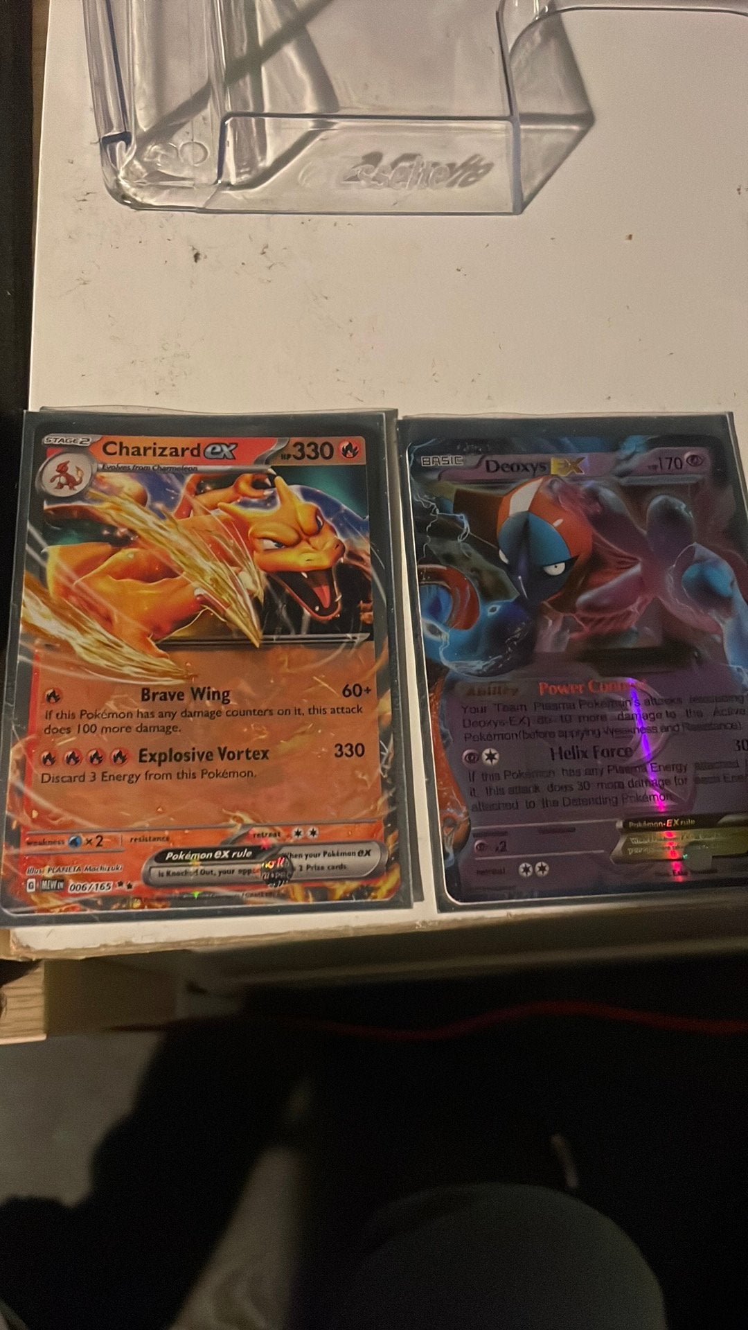 2 twee zeldzame pokemon kaarten, Ophalen of Verzenden, Zo goed als nieuw