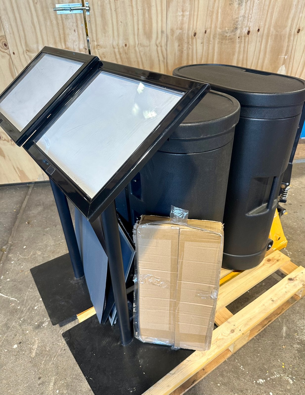 Pop up beurs wanden 3x3, Tuin en Terras, Ophalen, Zo goed als nieuw, Kunststof, Overige typen