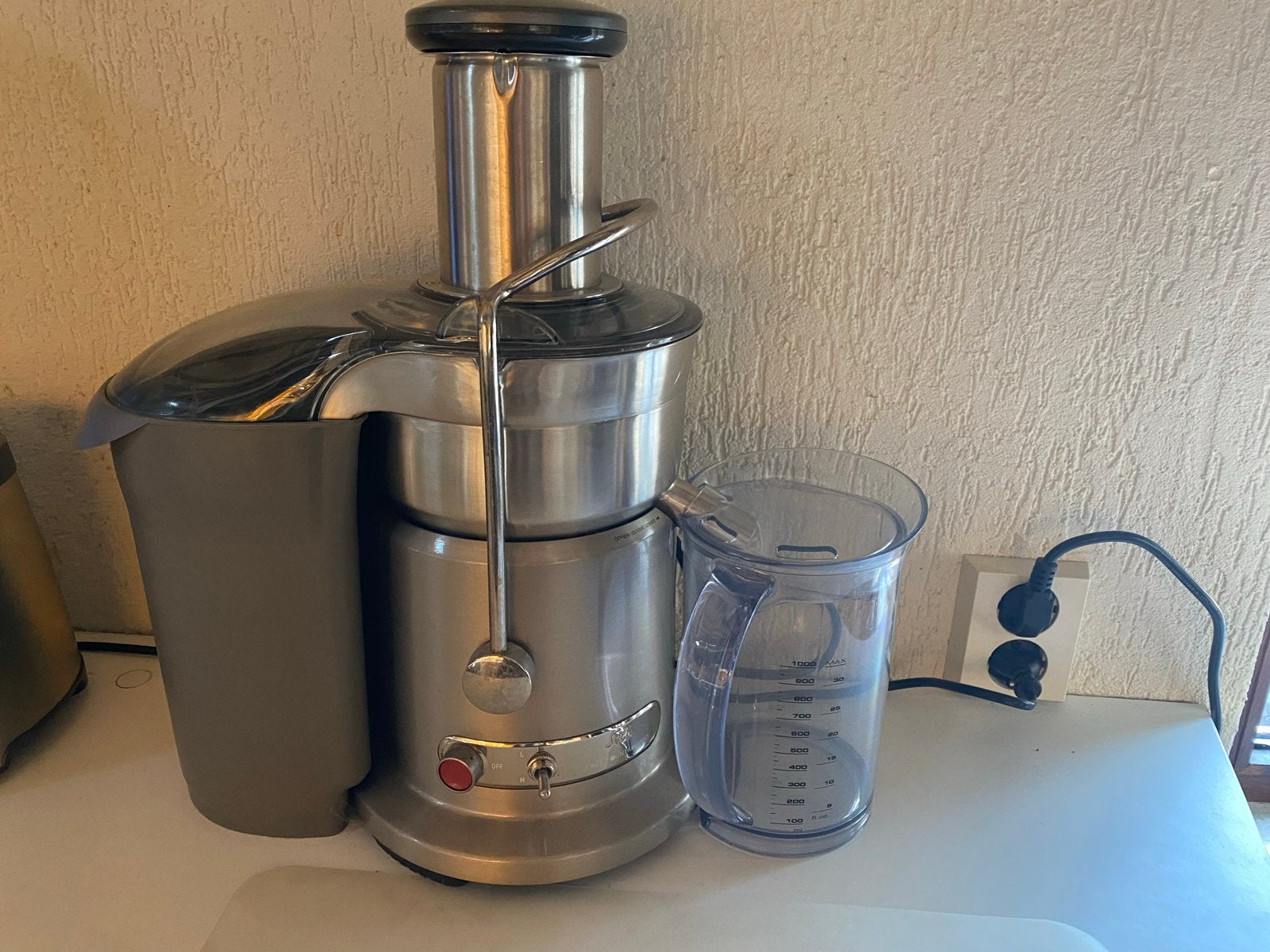 Solis Juice Fountain Pro sapcentrifuge - RVS, Witgoed en Apparatuur, Juicers, Ophalen, Gebruikt, Elektrisch, Sapcentrifuge