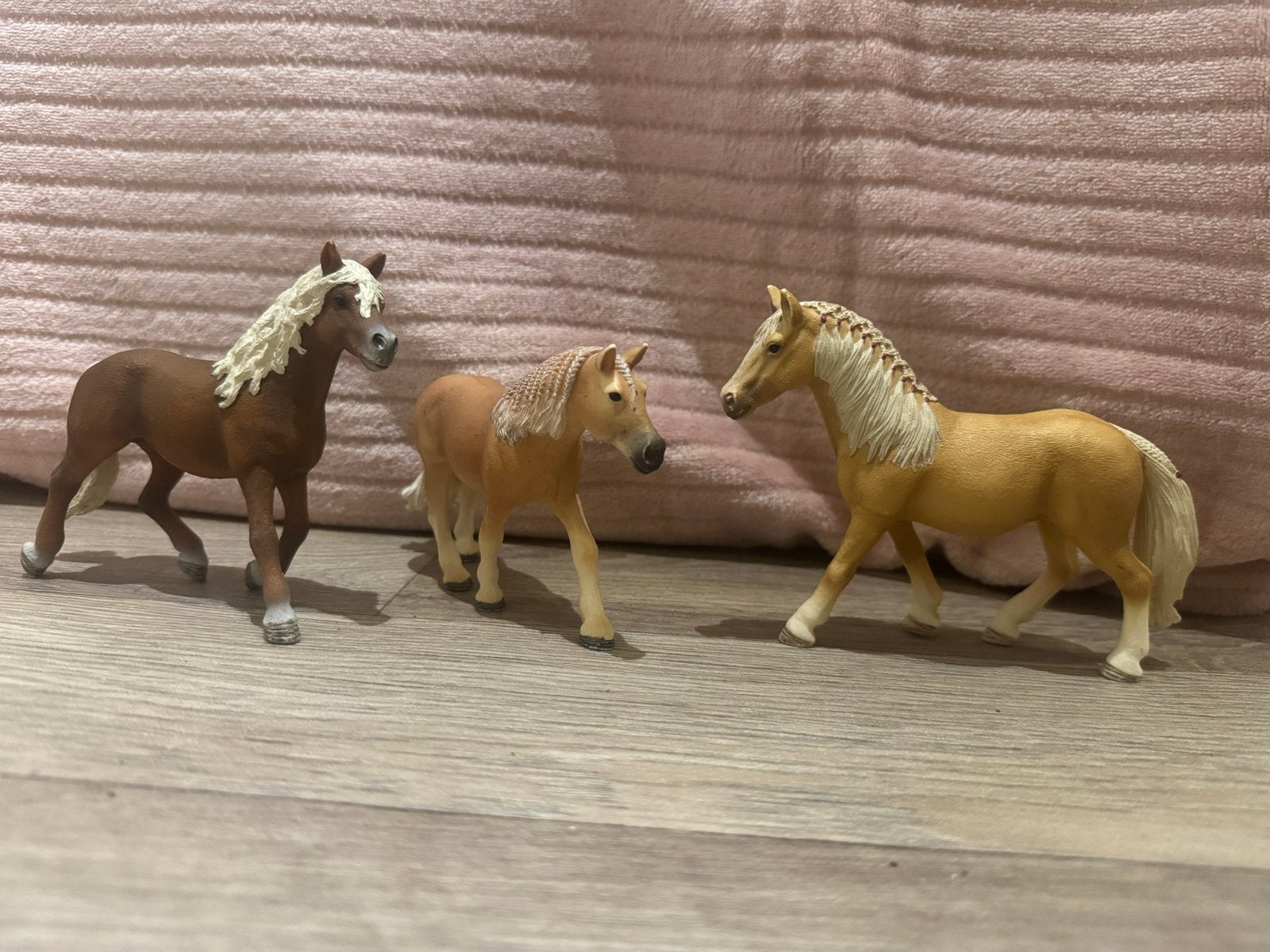 Haflinger paarden schleich, Ophalen of Verzenden, Zo goed als nieuw