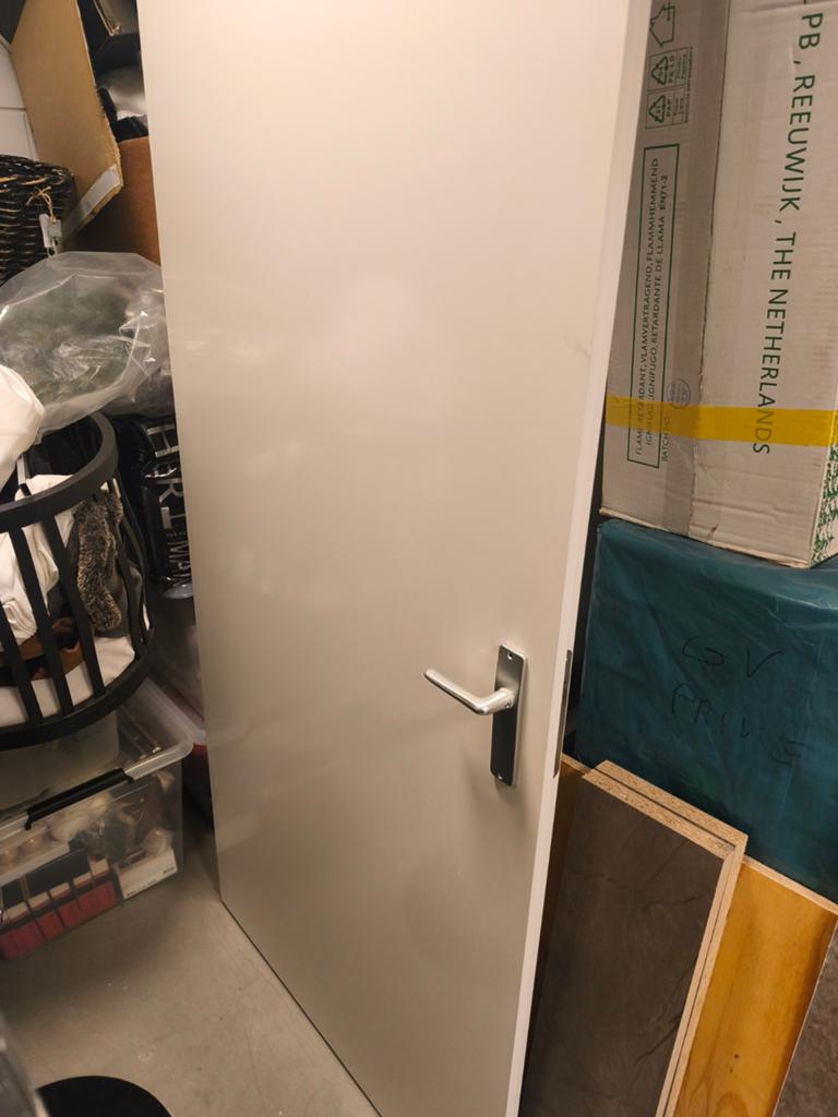 Svedex Binnendeur Rechtsdraaiend 93x231,5, Ophalen, 80 tot 100 cm, 215 cm of meer, Binnendeur