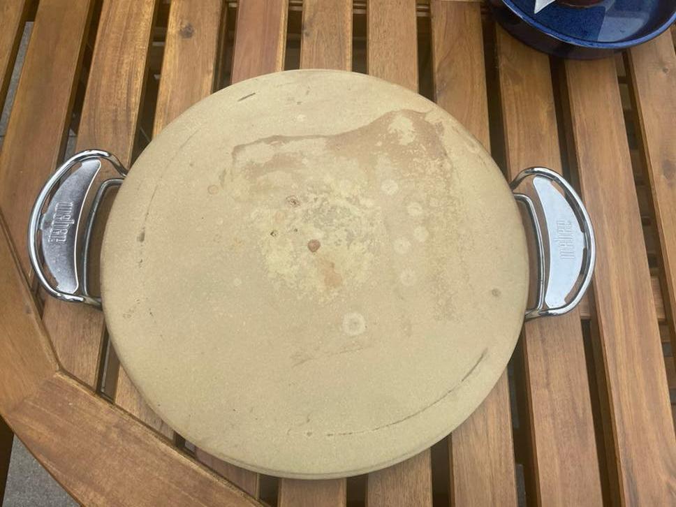 Weber pizzasteen voor de perfecte pizza, Tuin en Terras, Ophalen, Gebruikt