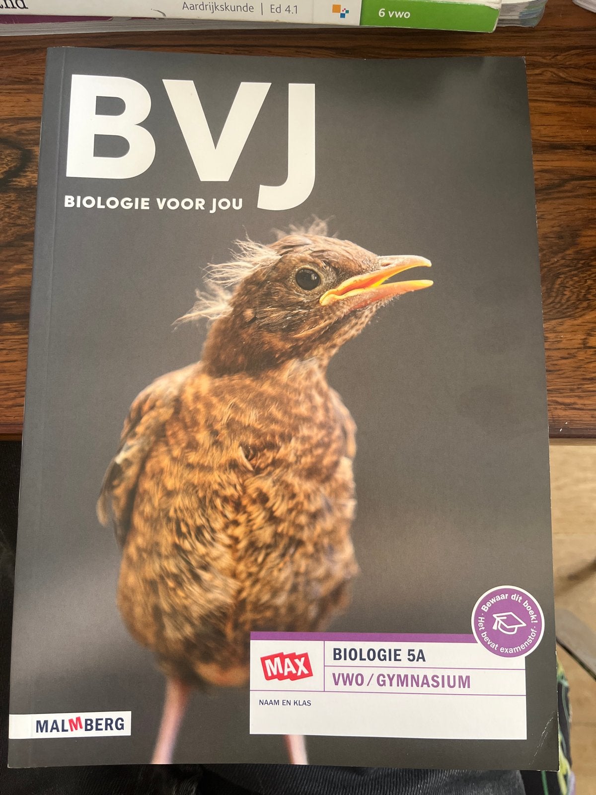 Biologie voor jou vwo 5A - Malmberg (incl. examenmateriaal), Ophalen of Verzenden, Beta, Zo goed als nieuw, Overige niveaus