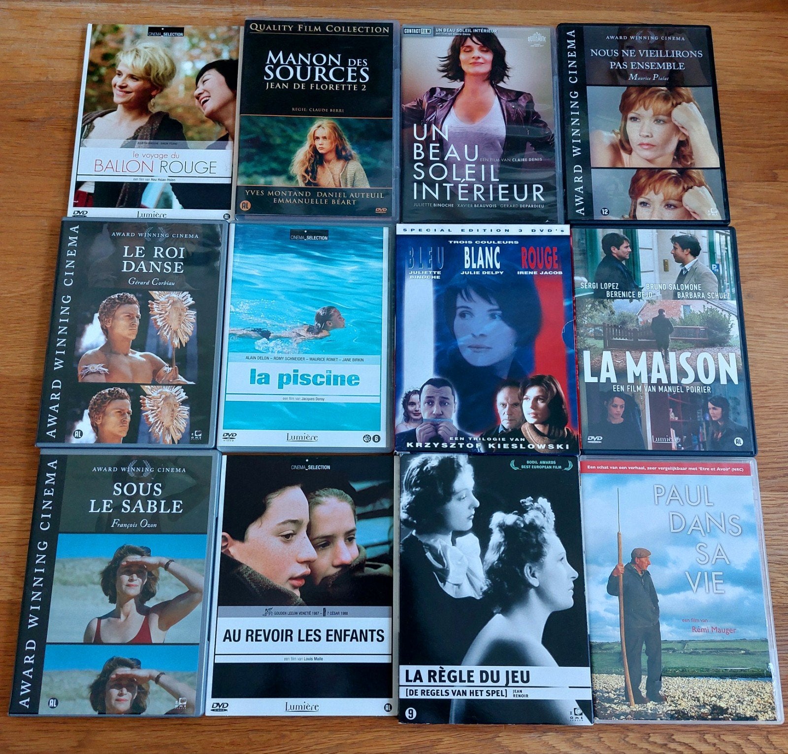 Diverse Franse films • Klassiekers & filmhuis films, Alle leeftijden, Ophalen of Verzenden, Zo goed als nieuw, Overige gebieden