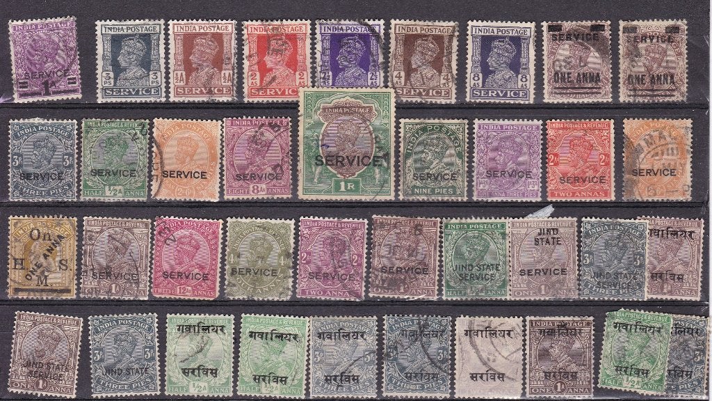 india diverse staten2, Ophalen of Verzenden, Gestempeld, Zuid-Azië