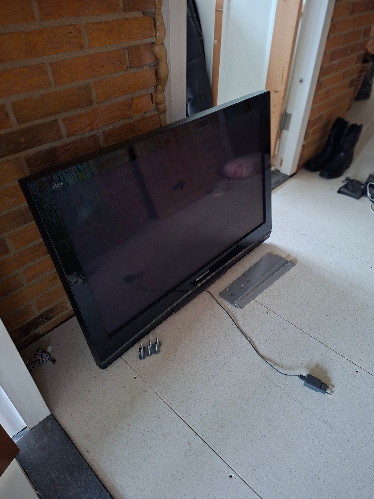 Panasonic 37 inch plasma-tv (TH-37PX80E) incl. muurbeugel, Audio, Tv en Foto, Televisies, Ophalen, Gebruikt, Panasonic, 50 Hz