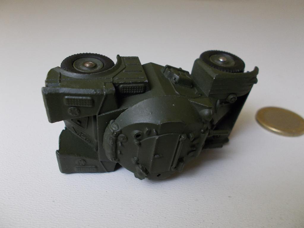 1963 Dinky Toys 814 A.M.L. PANHARD ARMOURED CAR I.g.st. (-K), Ophalen of Verzenden, Zo goed als nieuw, Auto, Dinky Toys
