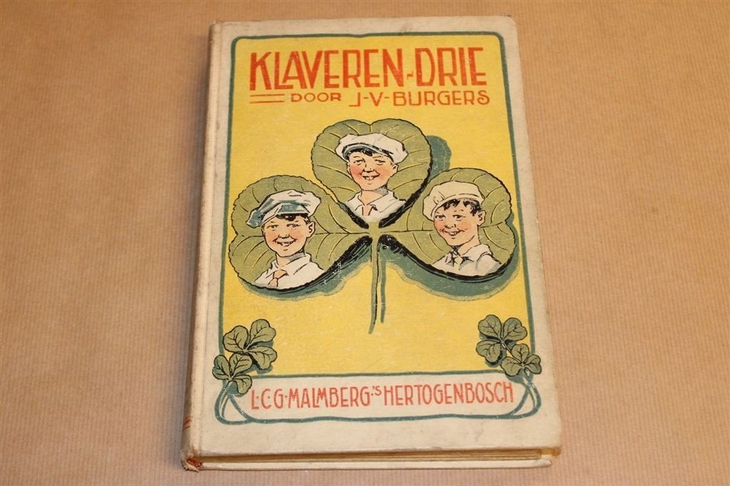 Klaveren-Drie [ca. 1933]— Burgers — Uitg. Malmberg, Boeken, Ophalen of Verzenden, Gelezen