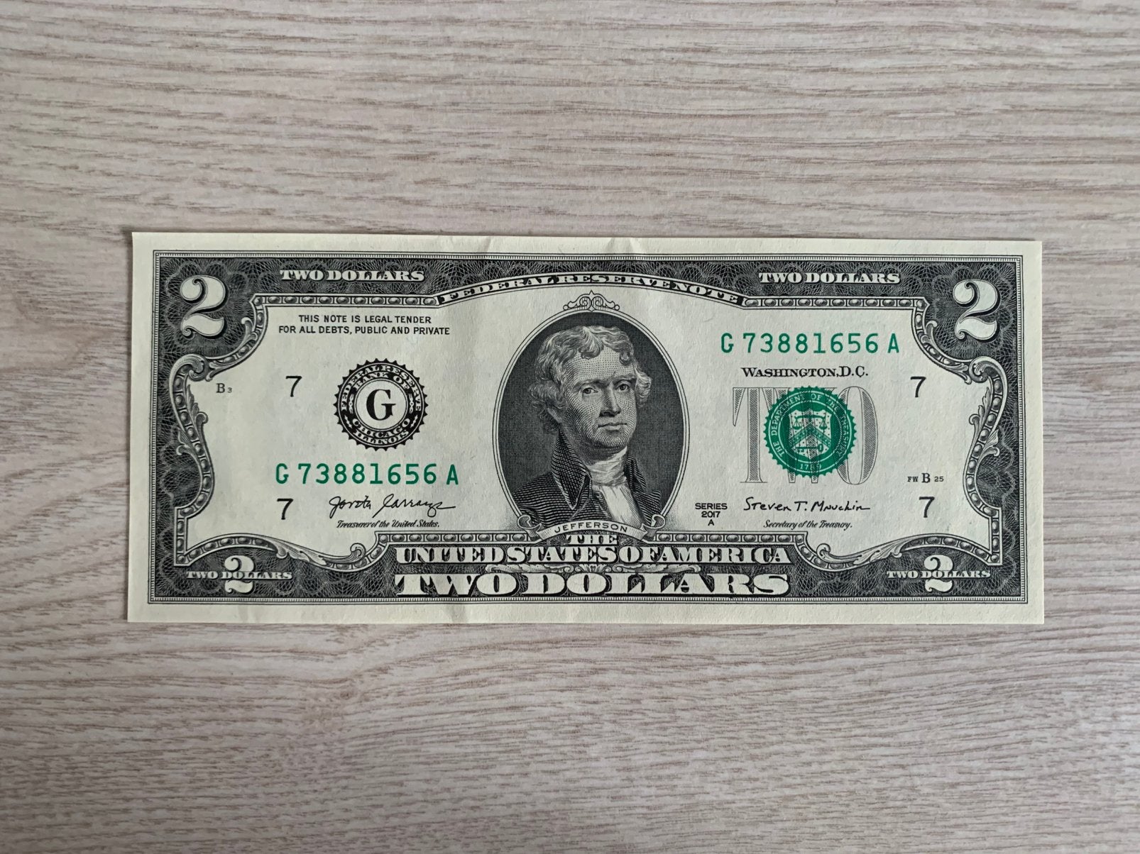 🇺🇸 USA $2 Dollar 💵, Verzenden, Noord-Amerika, Los biljet